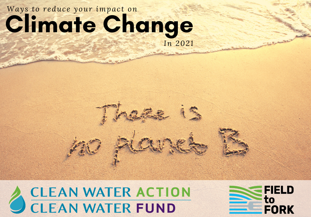 Ways To Reduce Your Impact On Climate Change In 2021 Clean Water Action